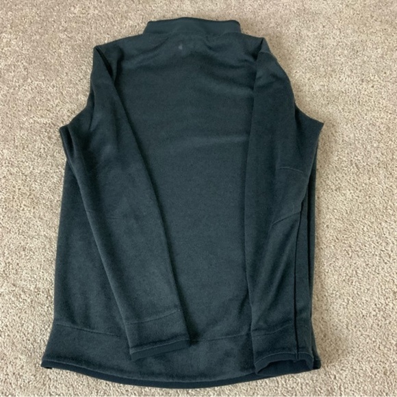 Under Armour Pullover Mens Small Gray 1/4 Button Sweater Coldgear Golf T1146 - Picture 3 of 8